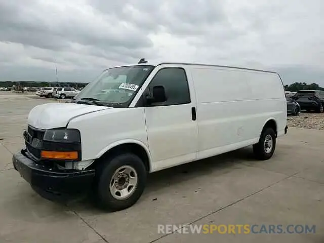 14 Photograph of a damaged car 1GCWGBFP4K1164337 CHEVROLET EXPRESS 2019
