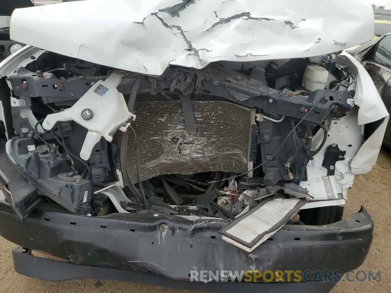 12 Photograph of a damaged car 1GCWGBFP8K1155558 CHEVROLET EXPRESS 2019