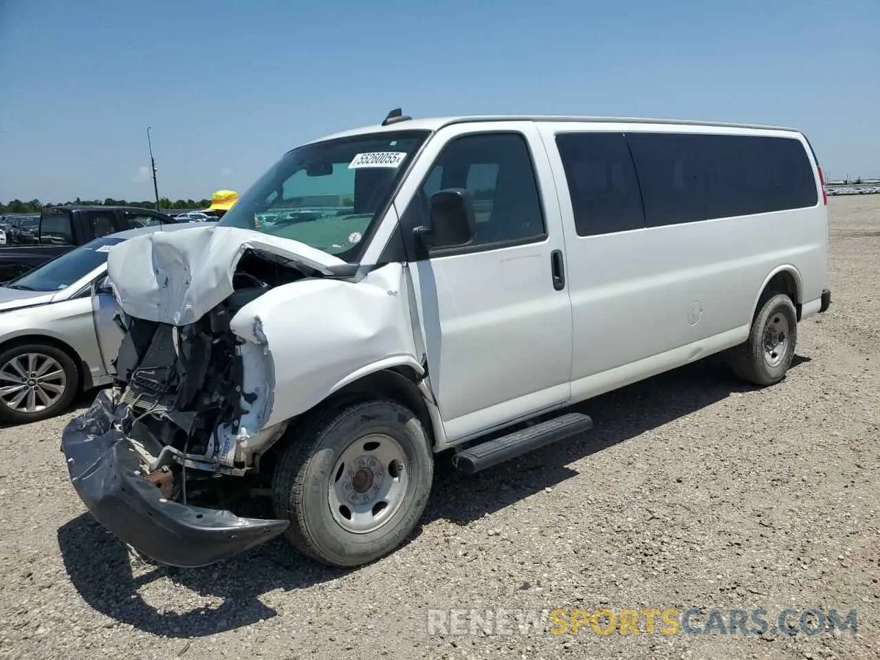 1 Photograph of a damaged car 1GAZGNFG6L1271561 CHEVROLET EXPRESS 2020