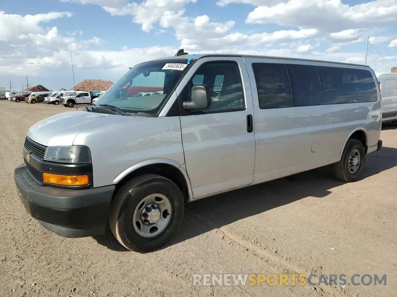 1 Photograph of a damaged car 1GAZGNFP5L1268456 CHEVROLET EXPRESS 2020