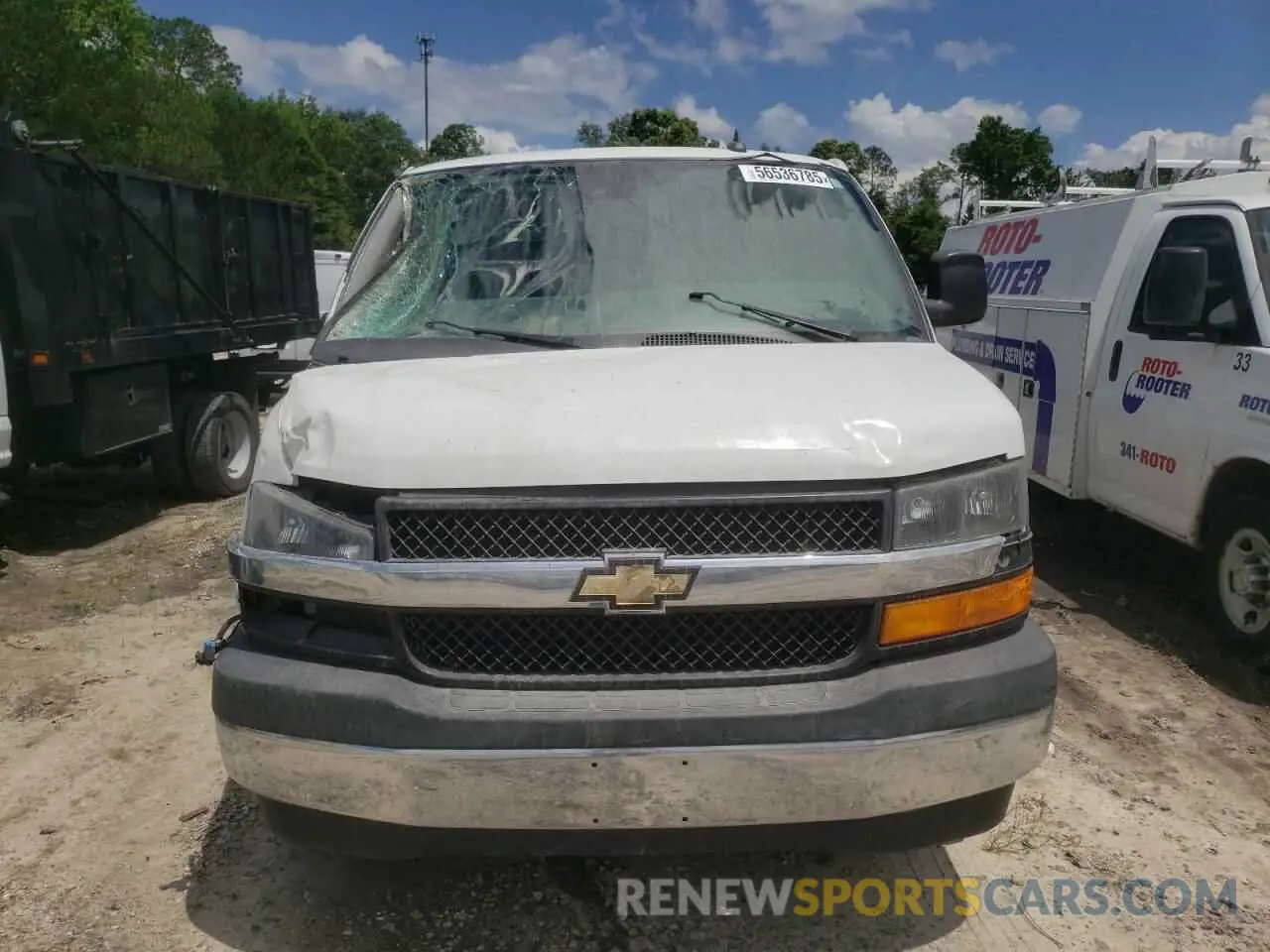 5 Photograph of a damaged car 1GAZGPFG7L1125732 CHEVROLET EXPRESS 2020