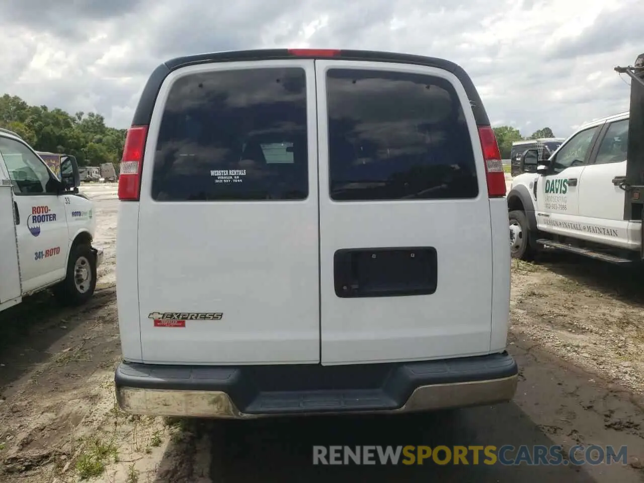 6 Photograph of a damaged car 1GAZGPFG7L1125732 CHEVROLET EXPRESS 2020