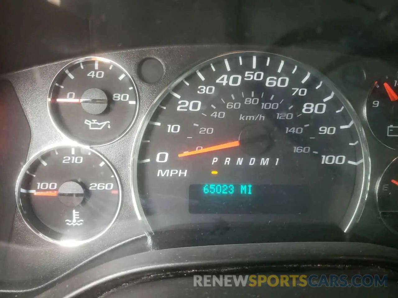 9 Photograph of a damaged car 1GCWGAFG8L1203183 CHEVROLET EXPRESS 2020