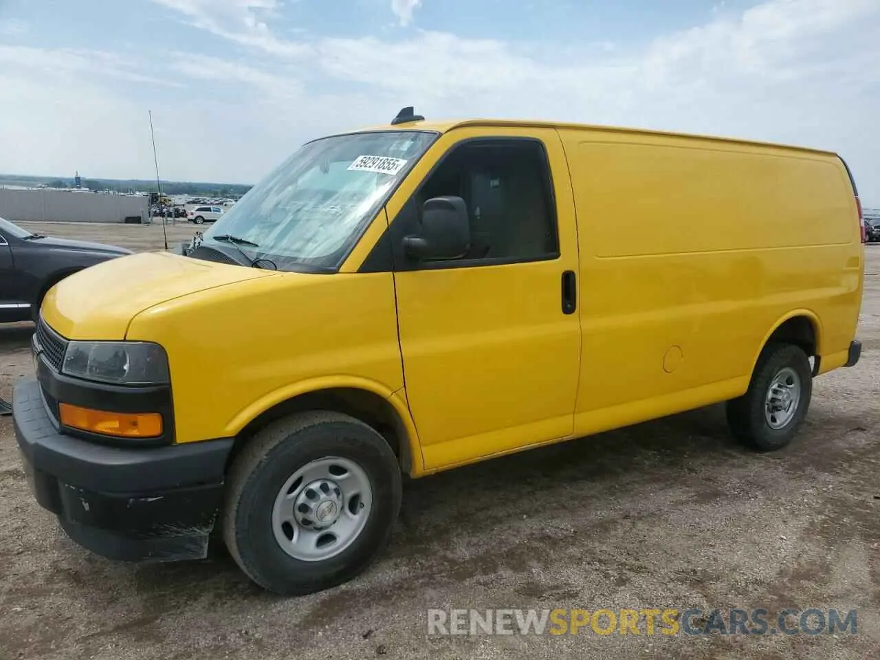 1 Photograph of a damaged car 1GCWGAFP3L1271813 CHEVROLET EXPRESS 2020