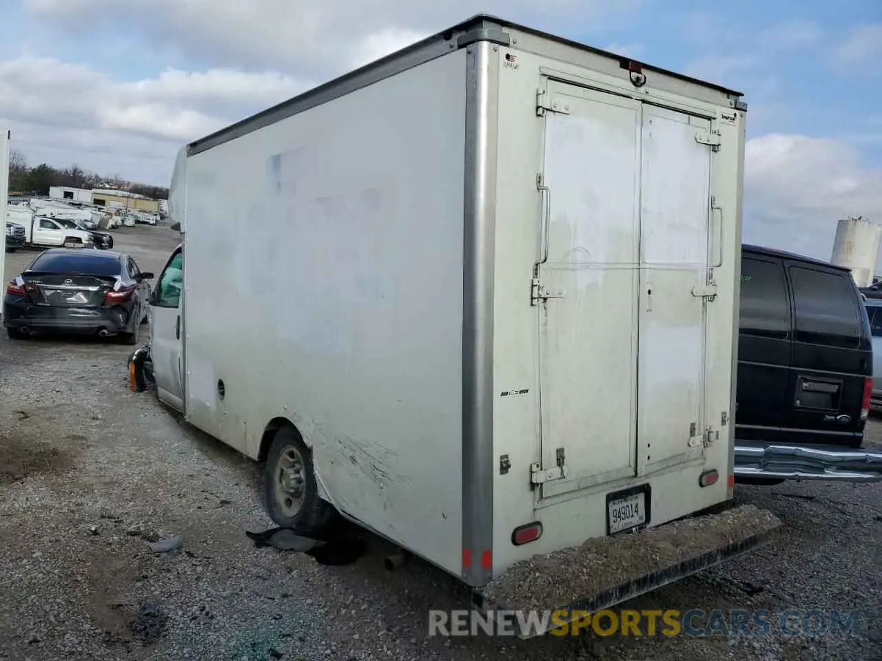 2 Photograph of a damaged car 1HA0GRFG8LN007771 CHEVROLET EXPRESS 2020