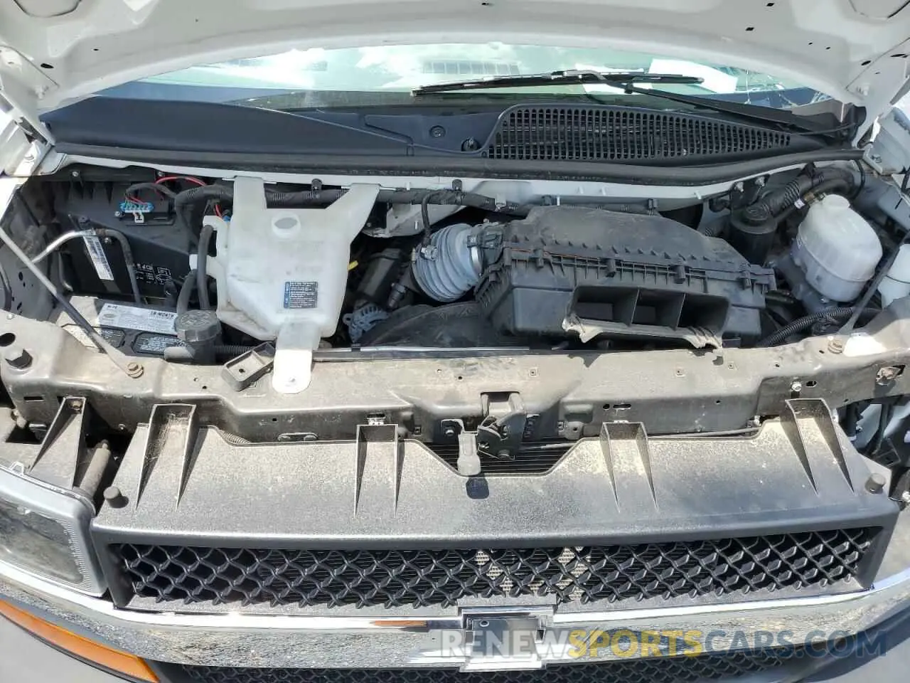 12 Photograph of a damaged car 1GCWGAF73M1226274 CHEVROLET EXPRESS 2021