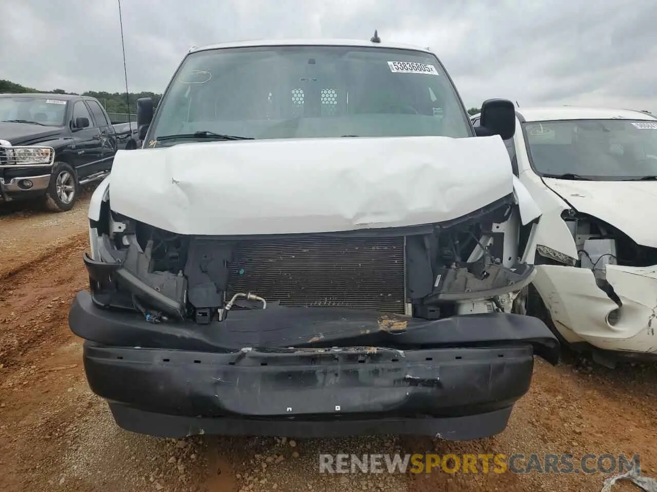 5 Photograph of a damaged car 1GCWGAF74M1156218 CHEVROLET EXPRESS 2021
