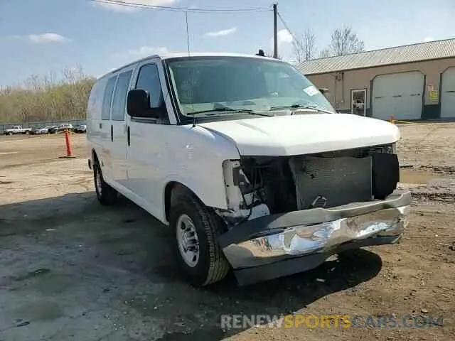 10 Photograph of a damaged car 1GCWGAF77M1311814 CHEVROLET EXPRESS 2021