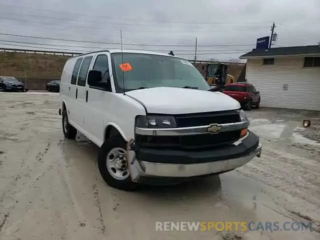 12 Photograph of a damaged car 1GCWGAFP1M1218139 CHEVROLET EXPRESS 2021
