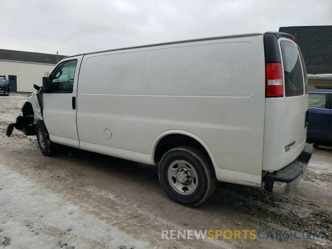 2 Photograph of a damaged car 1GCWGAFP1M1218139 CHEVROLET EXPRESS 2021