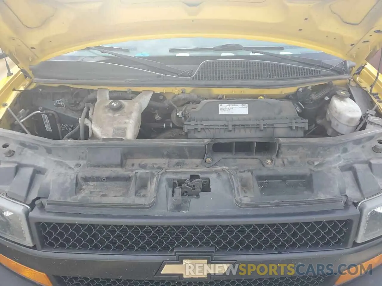 12 Photograph of a damaged car 1GCWGAFP2M1175043 CHEVROLET EXPRESS 2021