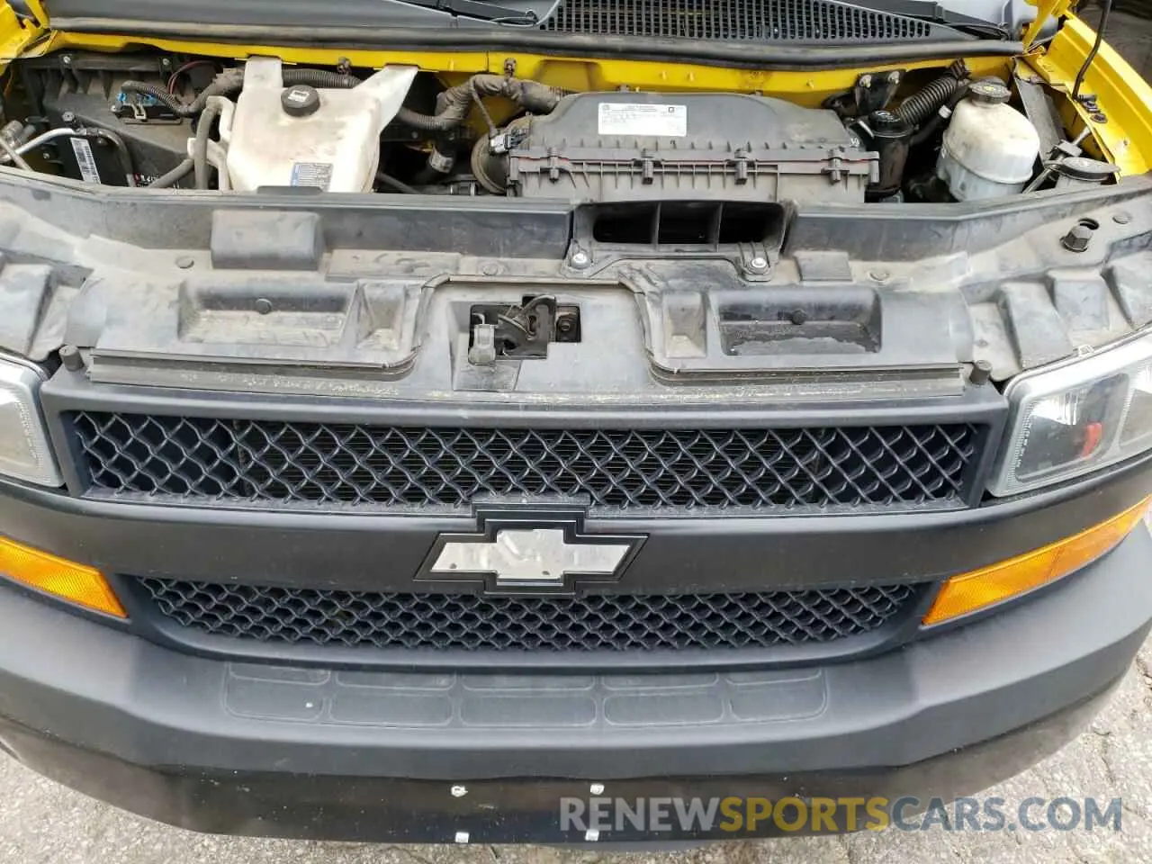 11 Photograph of a damaged car 1GCWGAFP4M1167252 CHEVROLET EXPRESS 2021