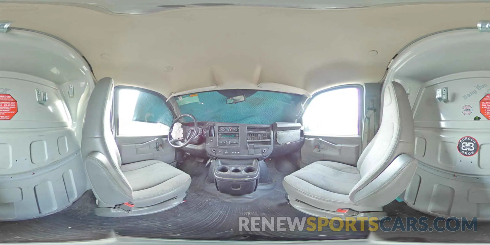14 Photograph of a damaged car 1GCWGAFP5M1251810 CHEVROLET EXPRESS 2021