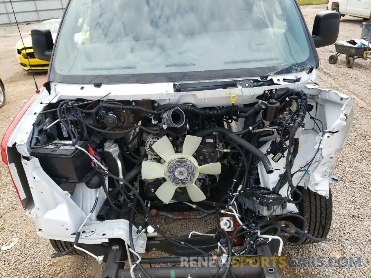 12 Photograph of a damaged car 1GCWGAFP8M1311787 CHEVROLET EXPRESS 2021