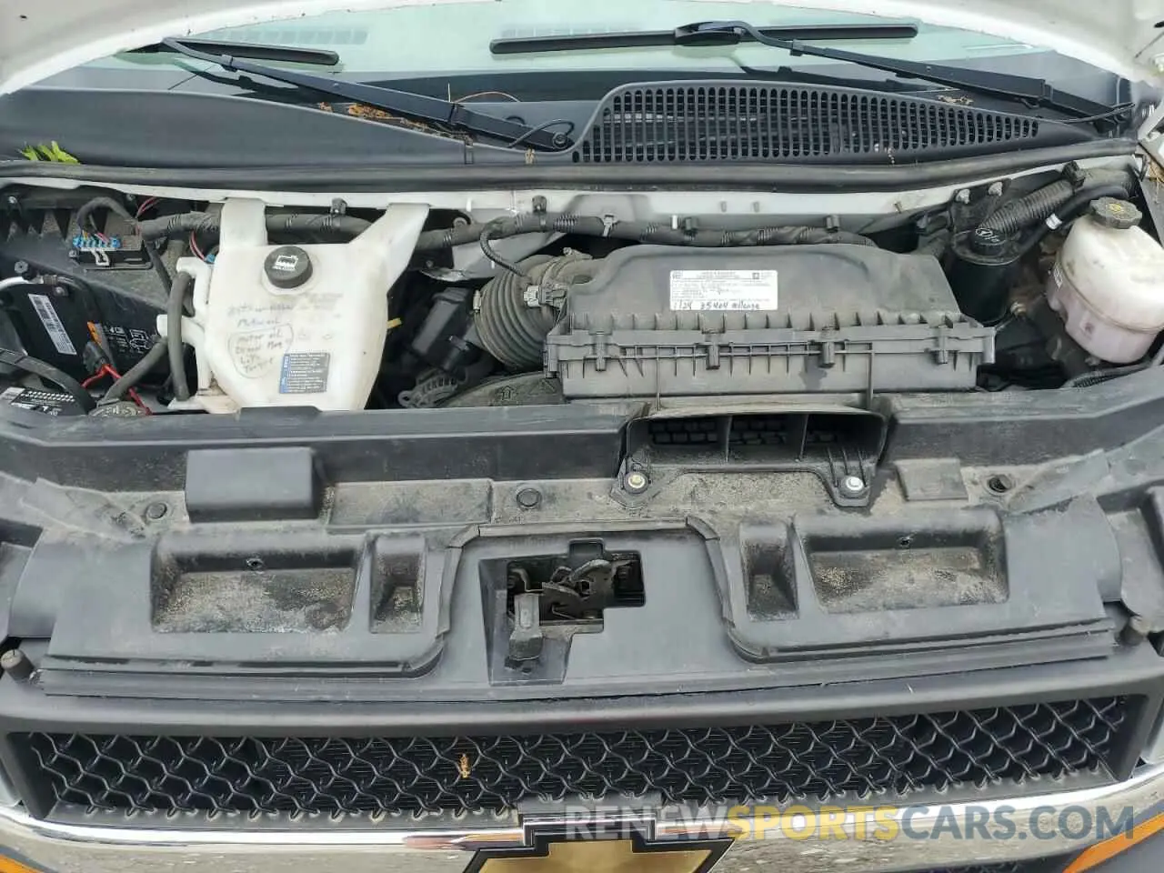 12 Photograph of a damaged car 1HA0GRF75MN001864 CHEVROLET EXPRESS 2021