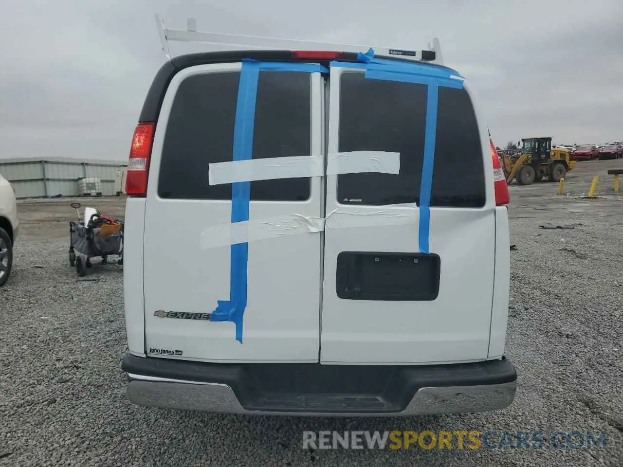 6 Photograph of a damaged car 1GCWGAFP0N1177570 CHEVROLET EXPRESS 2022