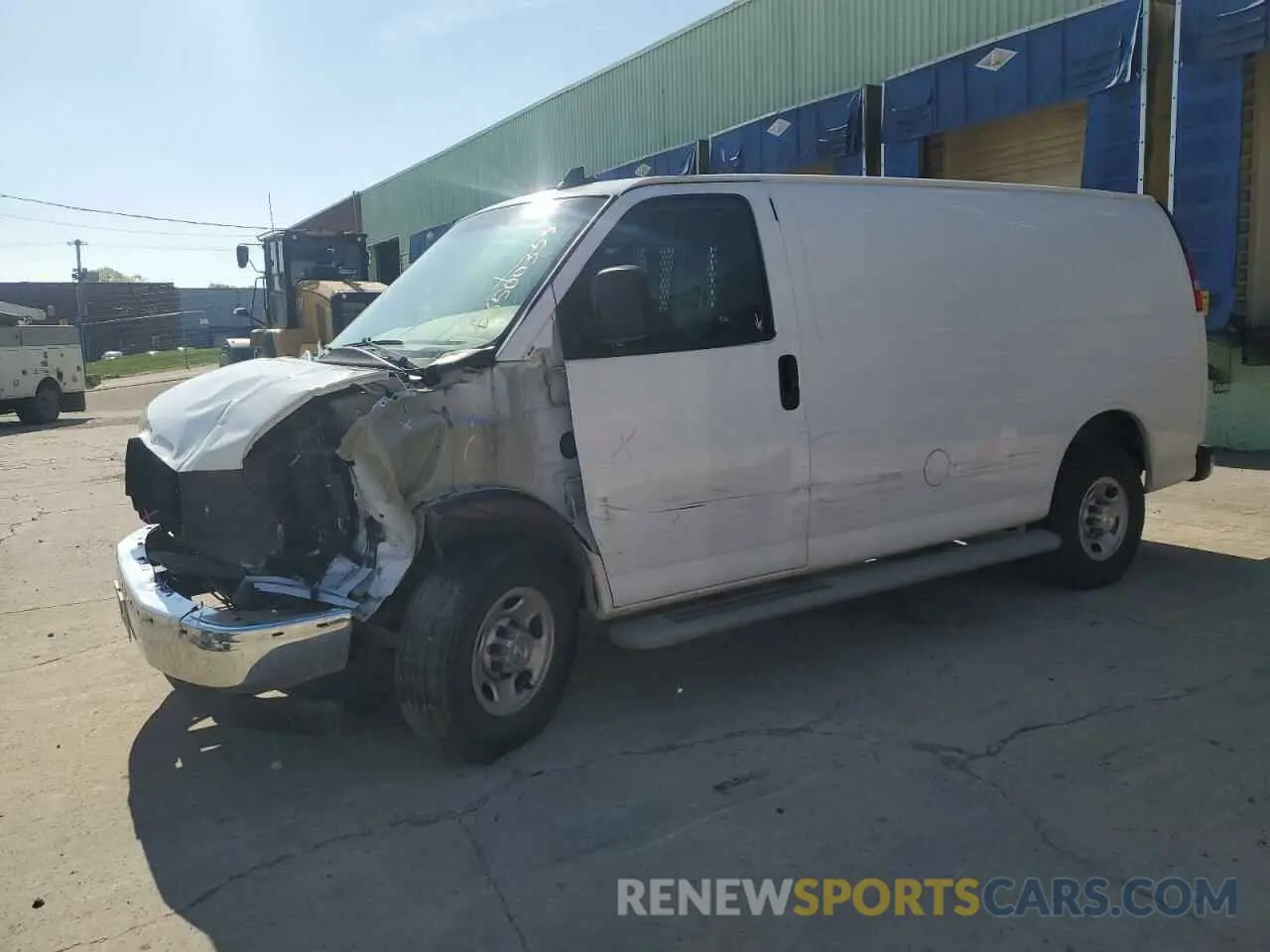 1 Photograph of a damaged car 1GCWGAFP4N1140862 CHEVROLET EXPRESS 2022