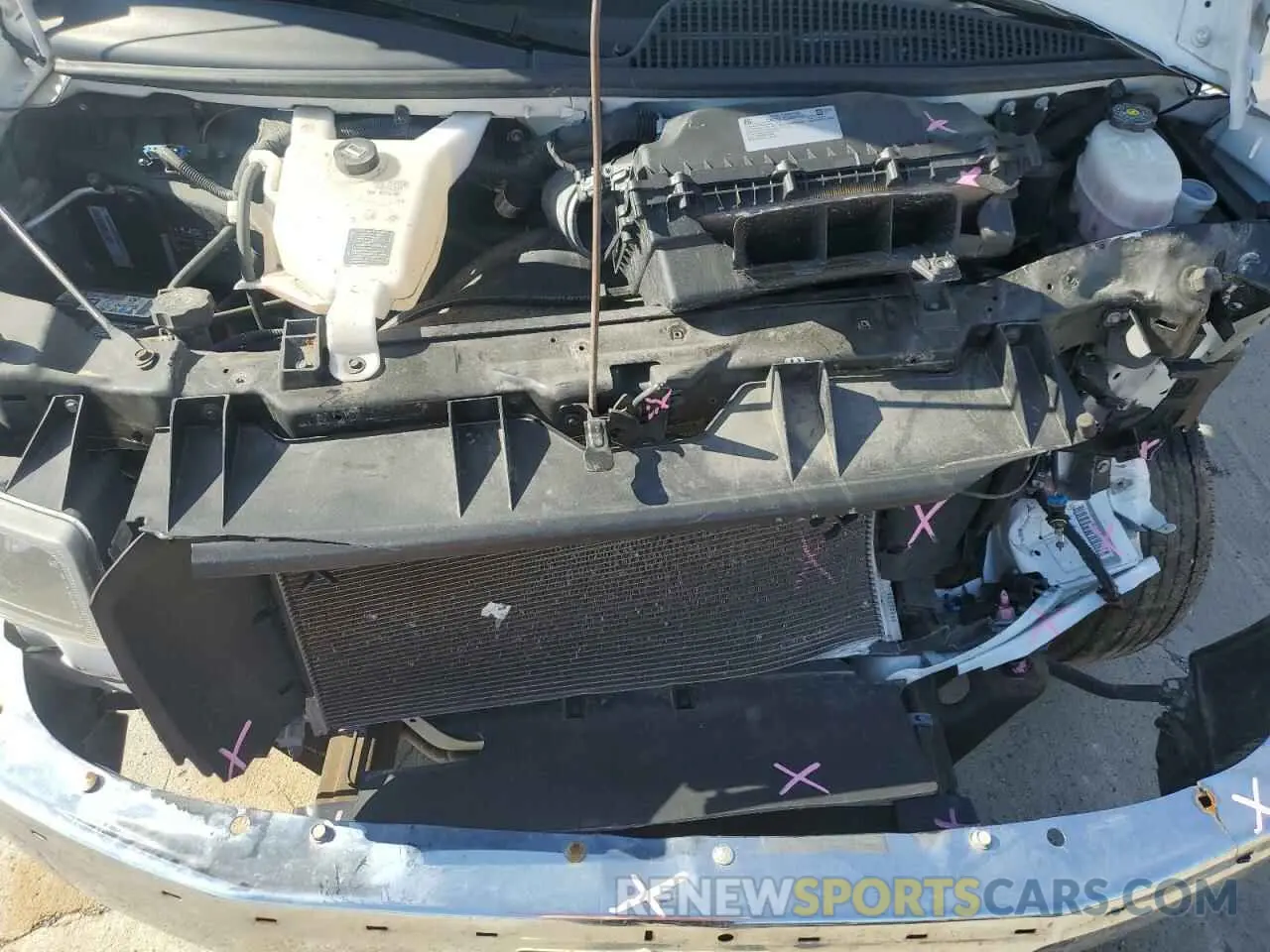 12 Photograph of a damaged car 1GCWGAFP4N1140862 CHEVROLET EXPRESS 2022