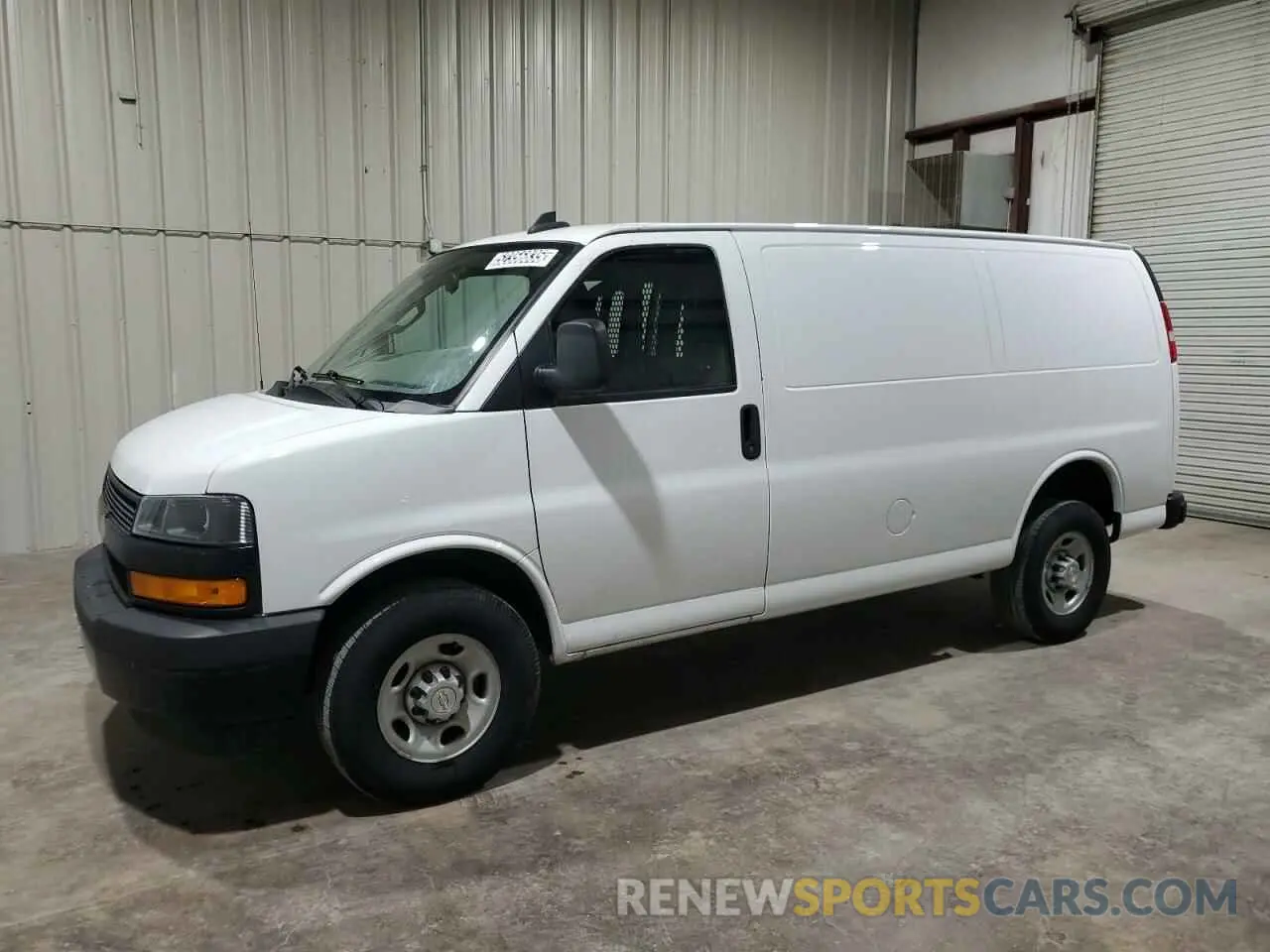 1 Photograph of a damaged car 1GCWGAFP8N1259529 CHEVROLET EXPRESS 2022