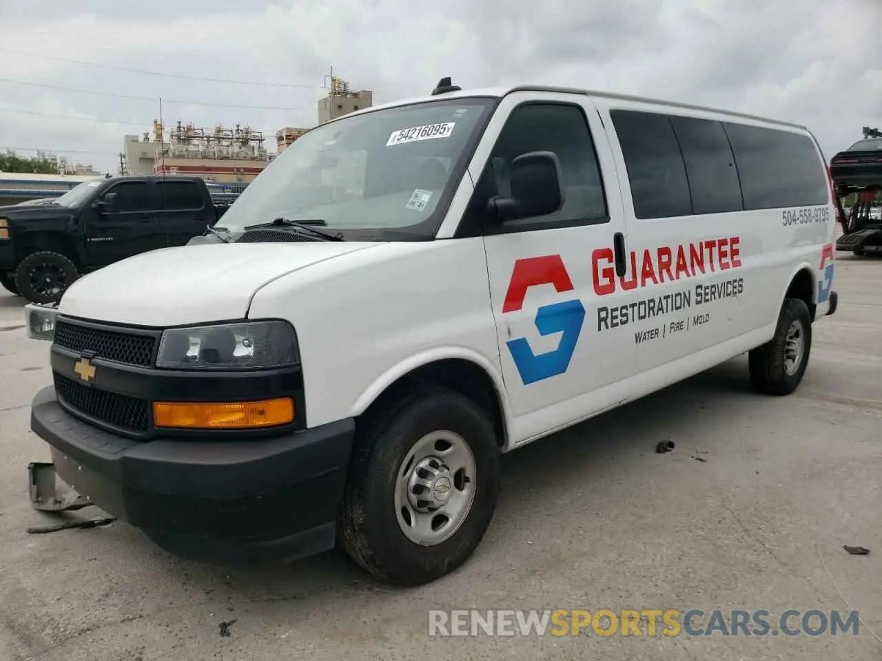 1 Photograph of a damaged car 1GAZGNFP6P1205159 CHEVROLET EXPRESS 2023