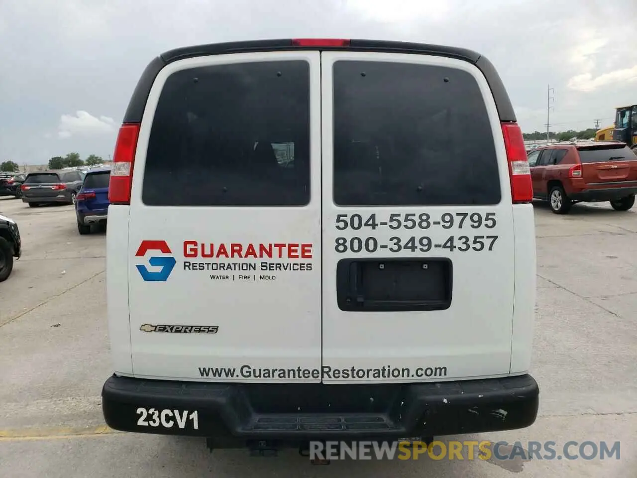 6 Photograph of a damaged car 1GAZGNFP6P1205159 CHEVROLET EXPRESS 2023