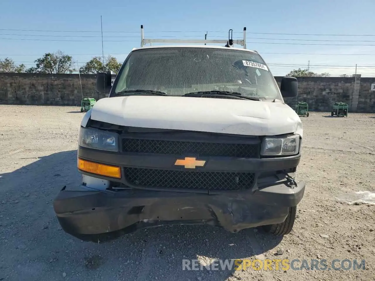 5 Photograph of a damaged car 1GCWGAFP2P1247685 CHEVROLET EXPRESS 2023