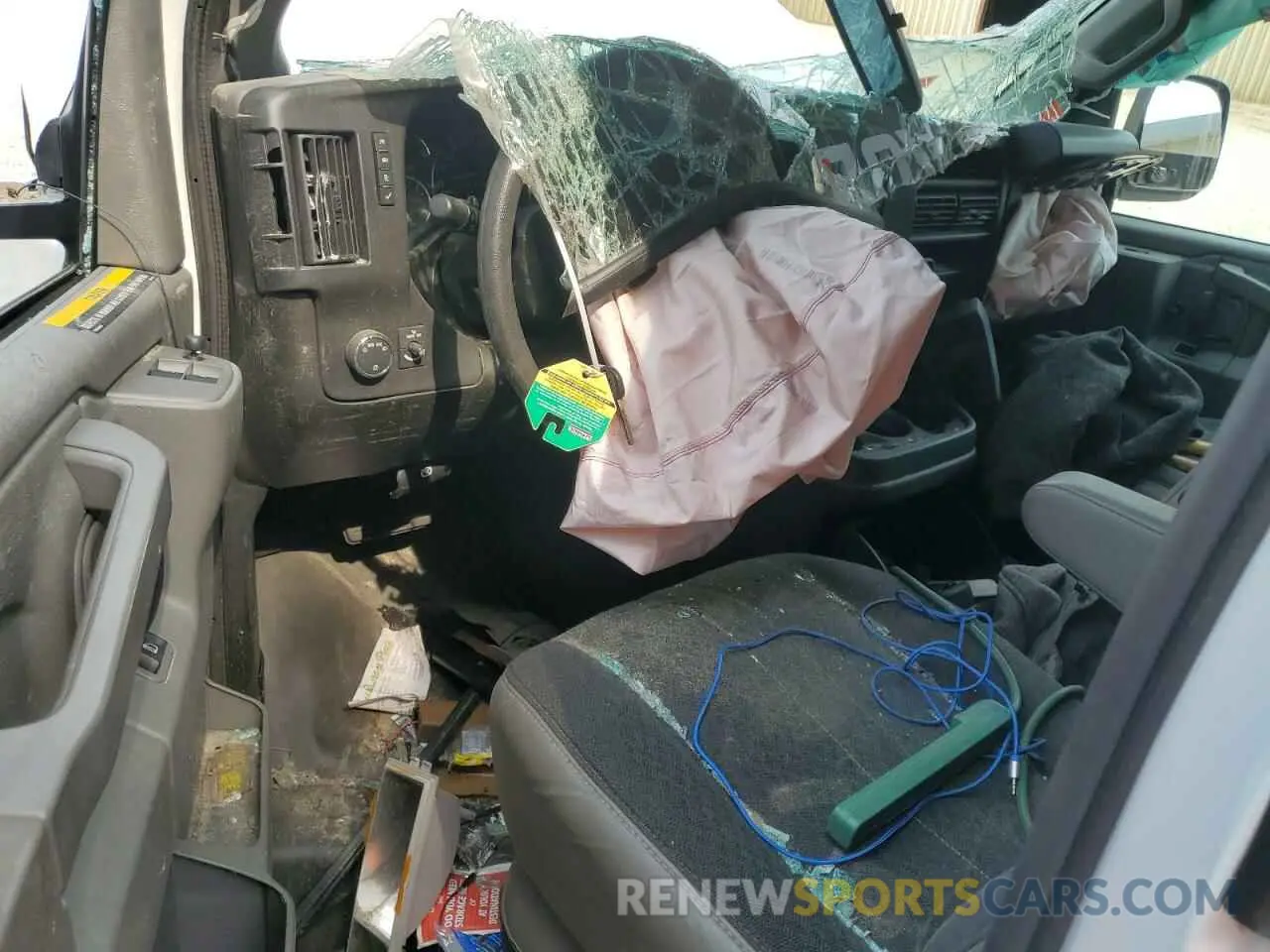 8 Photograph of a damaged car 1GCWGAFP3P1127328 CHEVROLET EXPRESS 2023
