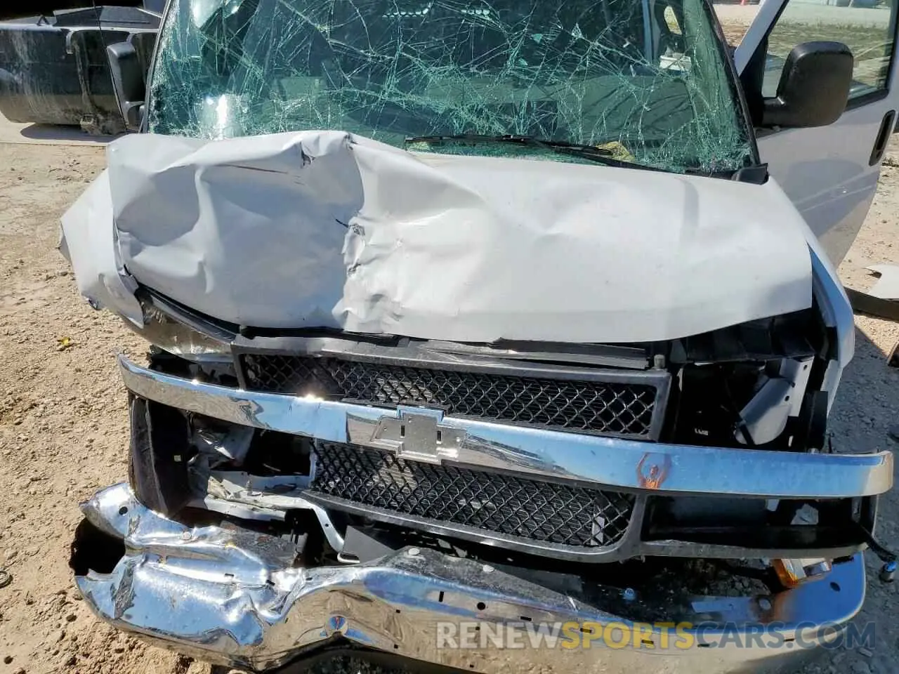 12 Photograph of a damaged car 1GCWGAFP4R1269464 CHEVROLET EXPRESS 2024