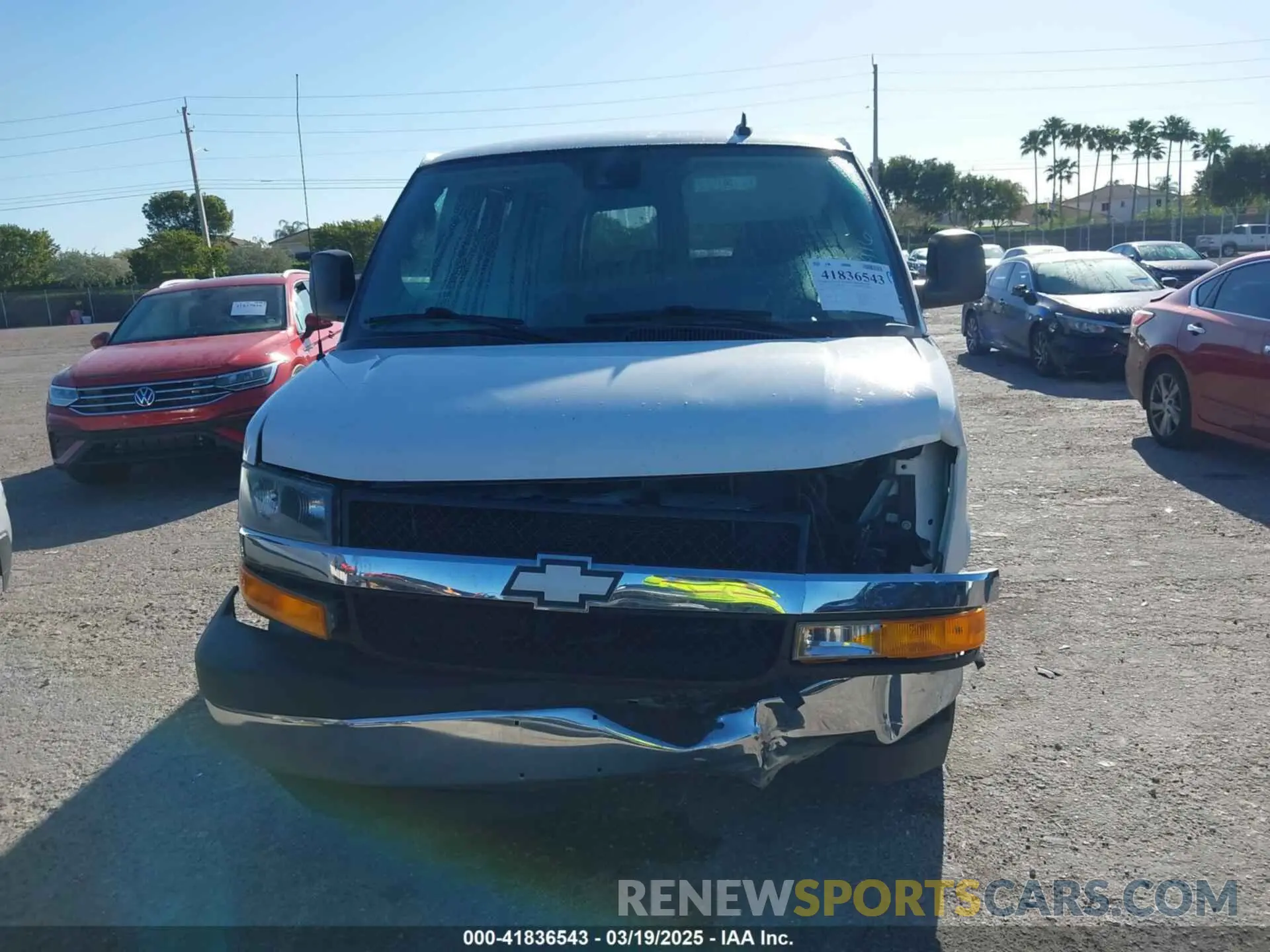 12 Photograph of a damaged car 1GAWGFFG9K1256916 CHEVROLET EXPRESS 2500 2019