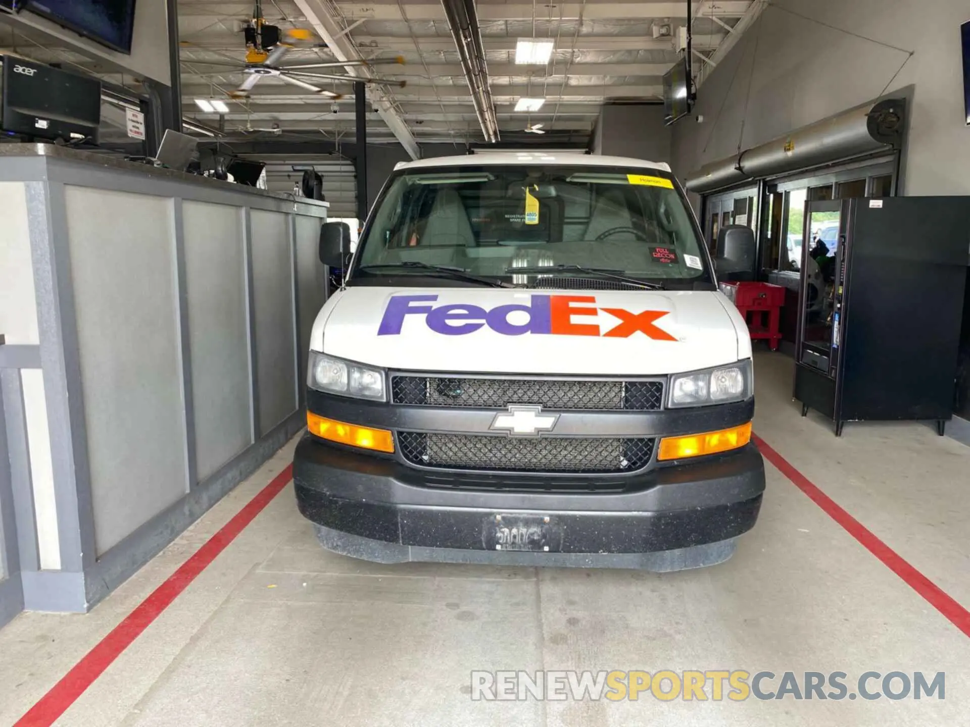 11 Photograph of a damaged car 1GCWGAF10K1222675 CHEVROLET EXPRESS 2500 2019