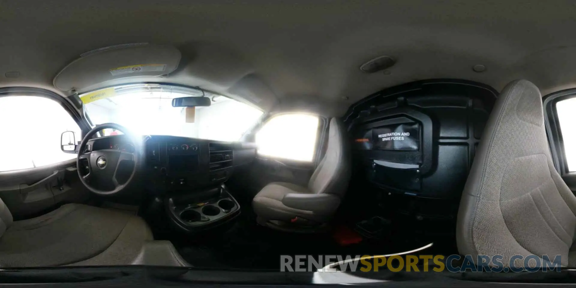 5 Photograph of a damaged car 1GCWGAF10K1222675 CHEVROLET EXPRESS 2500 2019