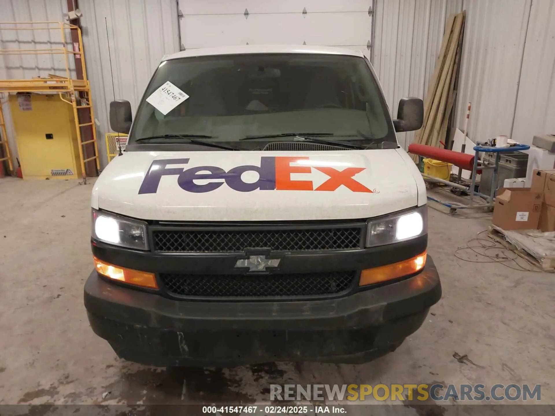 12 Photograph of a damaged car 1GCWGAF10K1253120 CHEVROLET EXPRESS 2500 2019