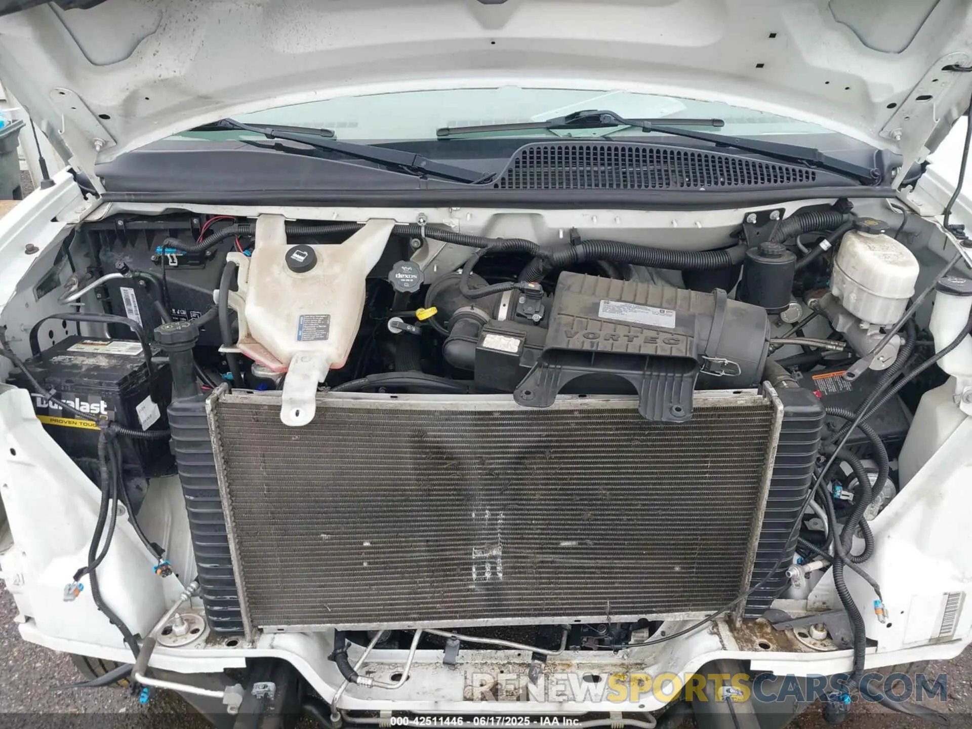 10 Photograph of a damaged car 1GCWGAFG0K1371107 CHEVROLET EXPRESS 2500 2019