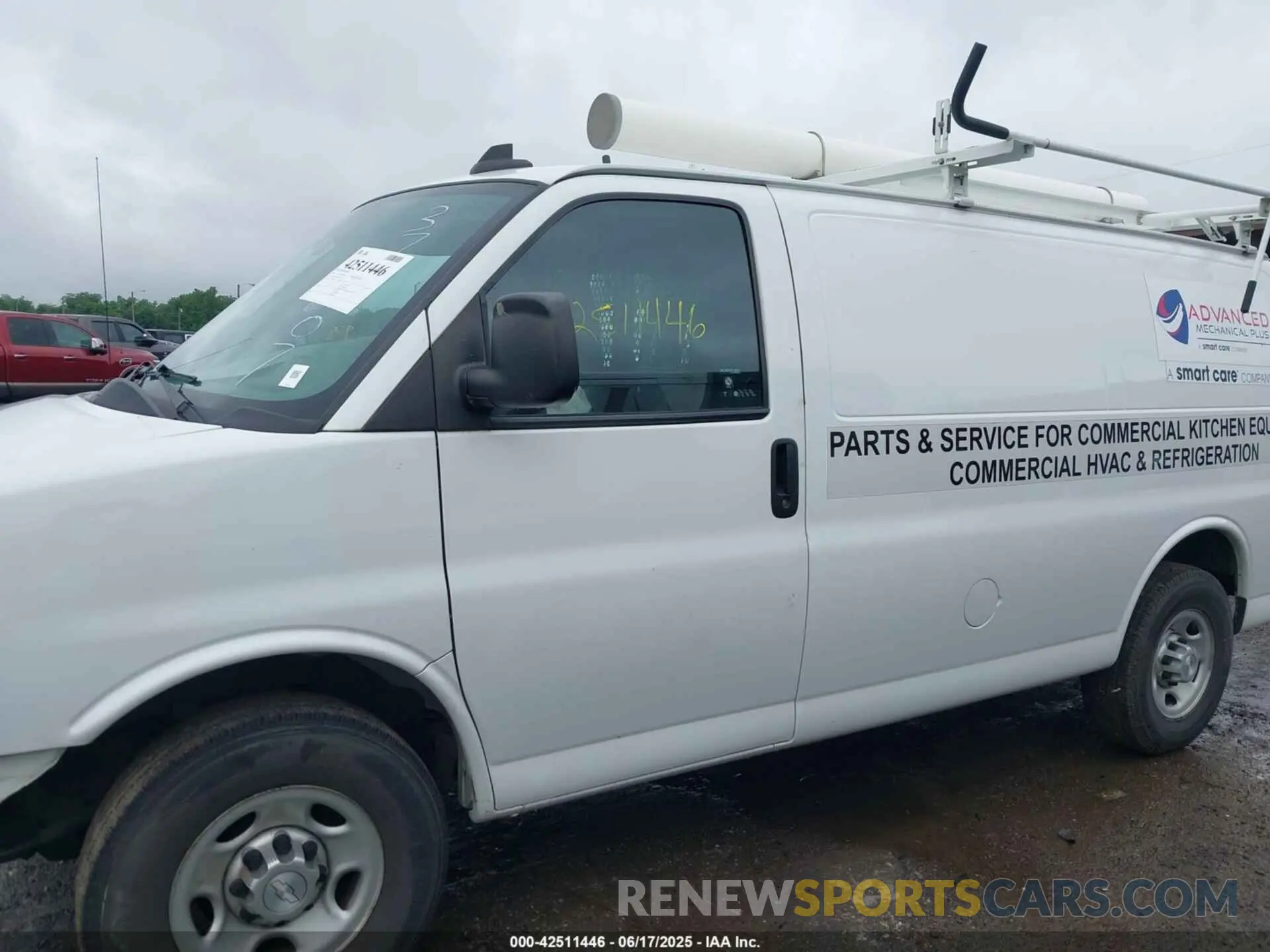 14 Photograph of a damaged car 1GCWGAFG0K1371107 CHEVROLET EXPRESS 2500 2019