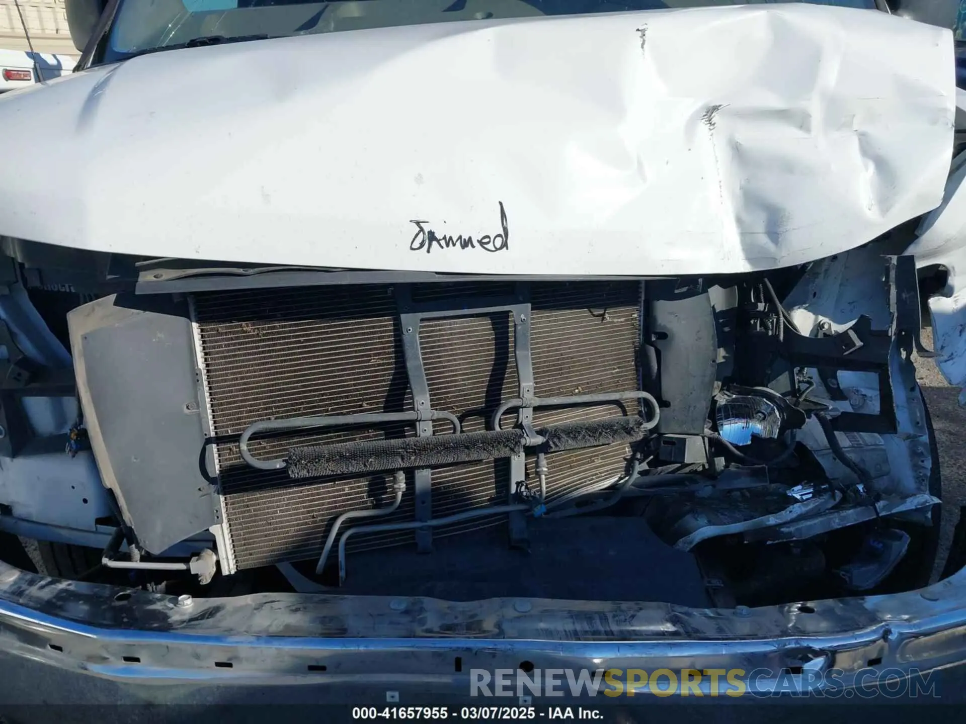 10 Photograph of a damaged car 1GCWGAFG1K1356664 CHEVROLET EXPRESS 2500 2019