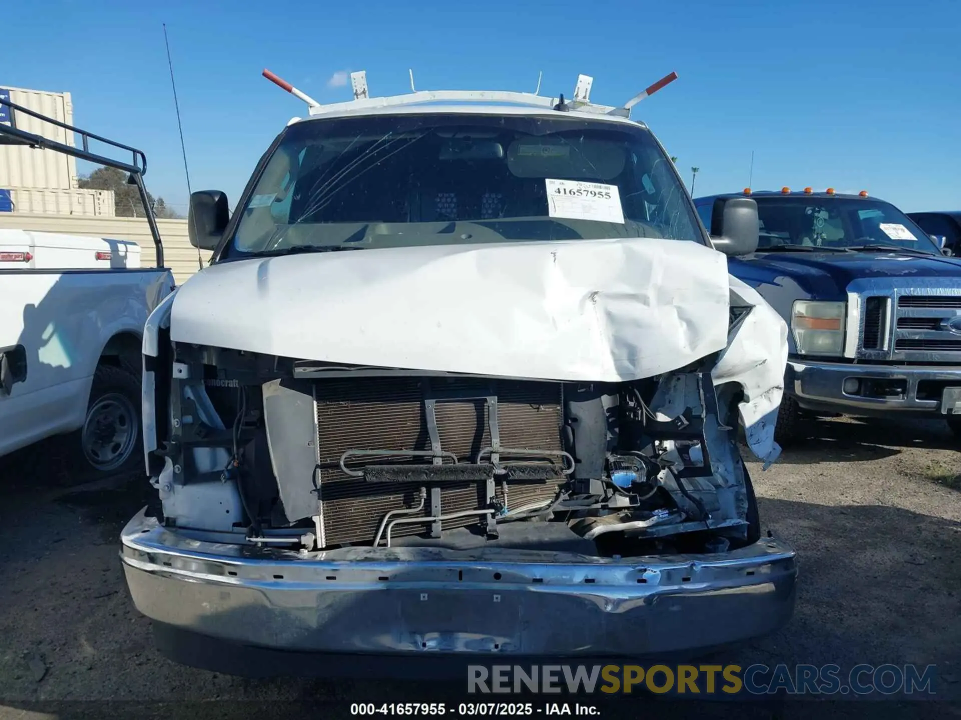 12 Photograph of a damaged car 1GCWGAFG1K1356664 CHEVROLET EXPRESS 2500 2019