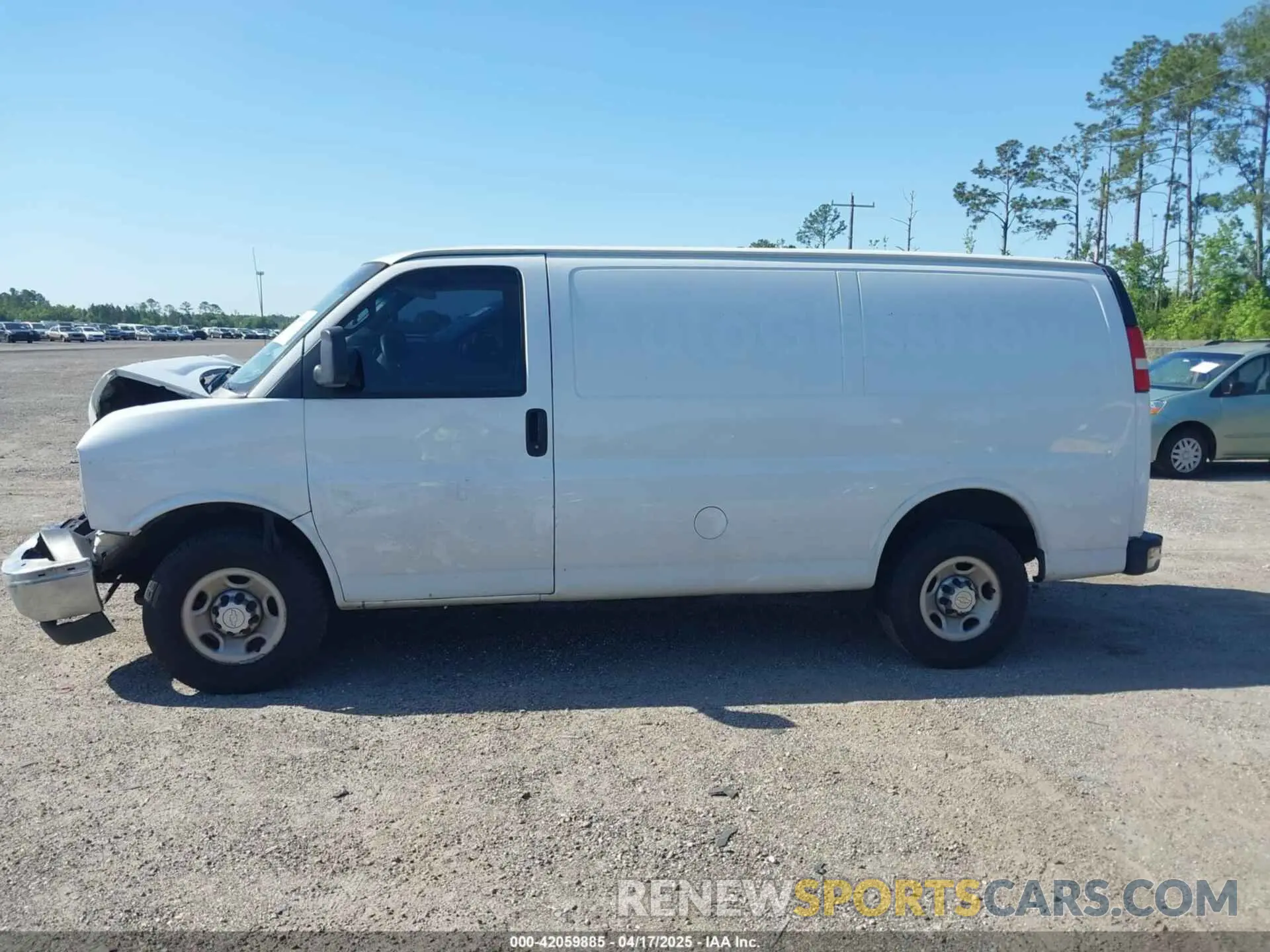 14 Photograph of a damaged car 1GCWGAFG4K1266716 CHEVROLET EXPRESS 2500 2019