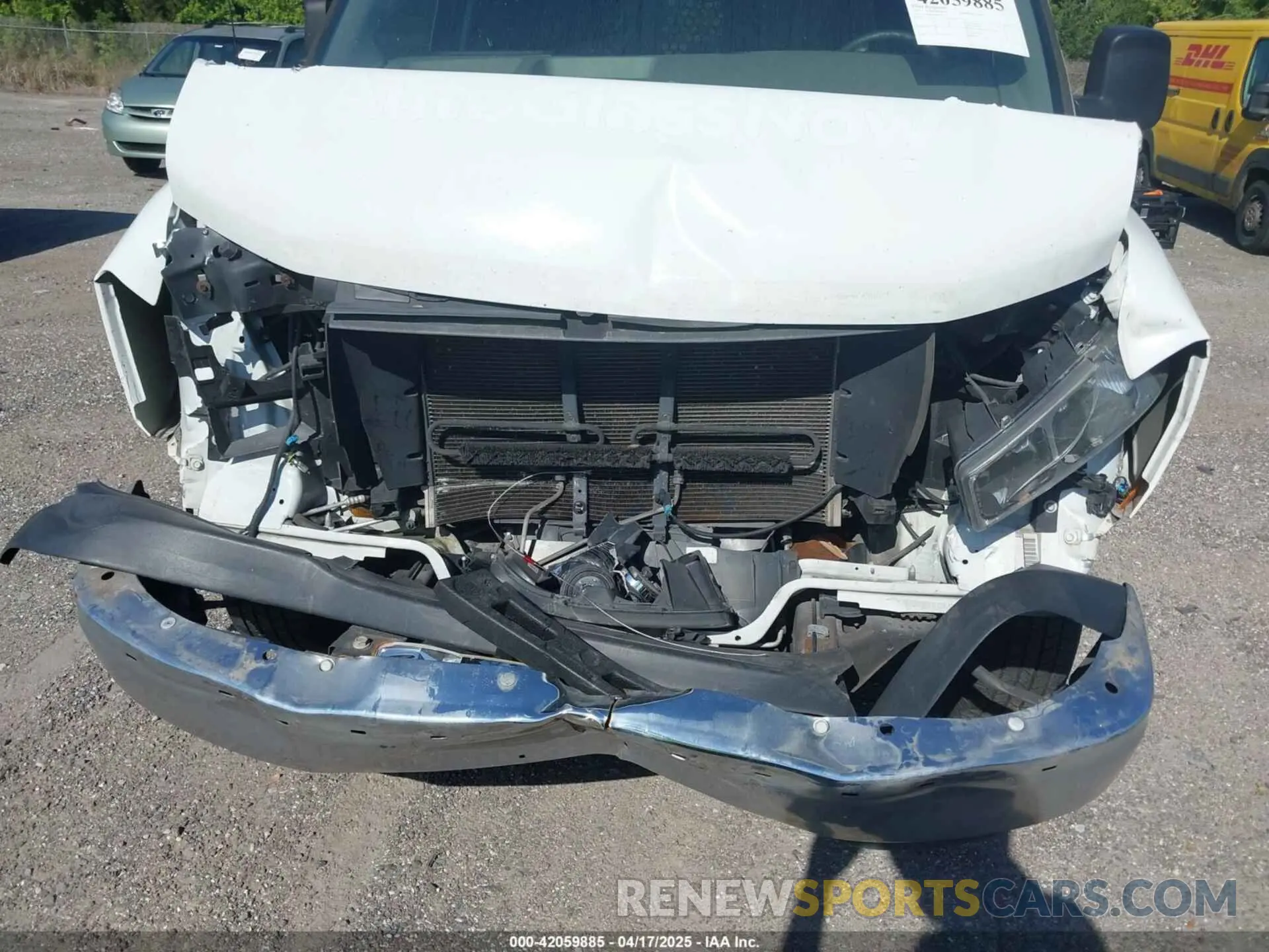 6 Photograph of a damaged car 1GCWGAFG4K1266716 CHEVROLET EXPRESS 2500 2019