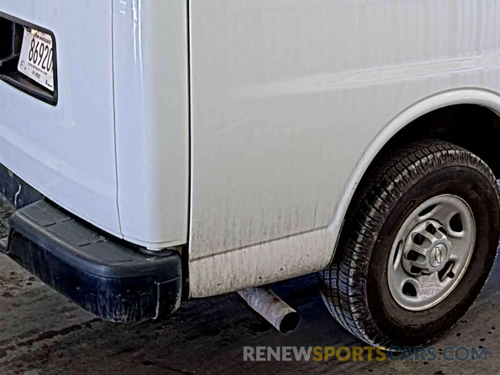 7 Photograph of a damaged car 1GCWGAFG5K1205939 CHEVROLET EXPRESS 2500 2019