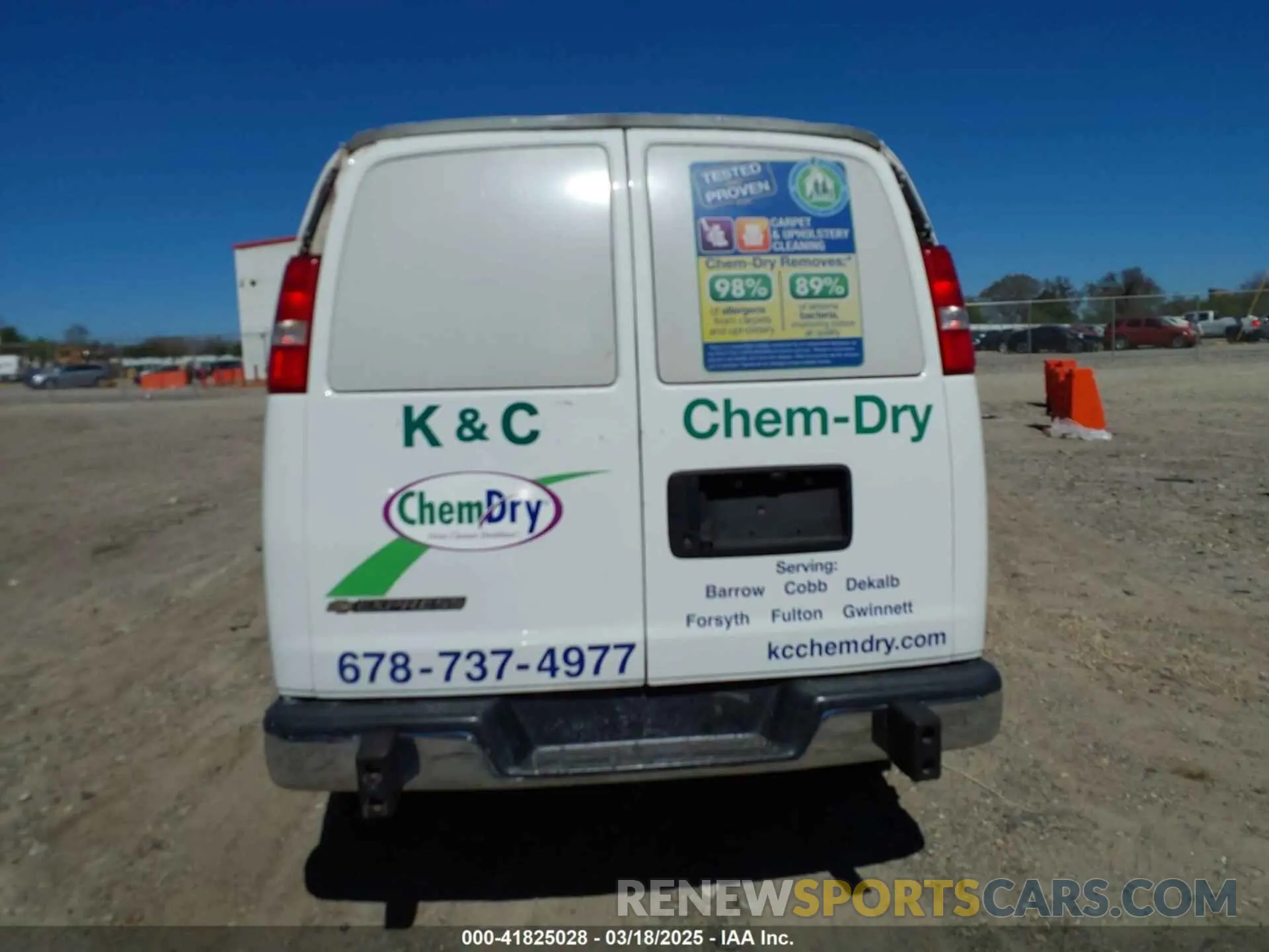 16 Photograph of a damaged car 1GCWGAFG9K1277324 CHEVROLET EXPRESS 2500 2019