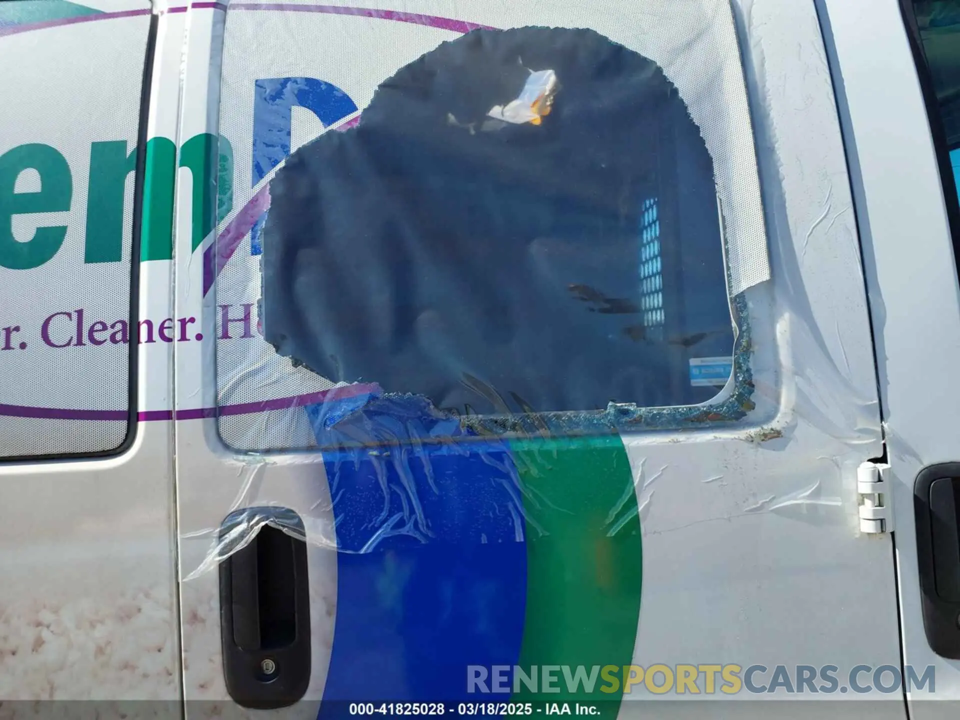 6 Photograph of a damaged car 1GCWGAFG9K1277324 CHEVROLET EXPRESS 2500 2019