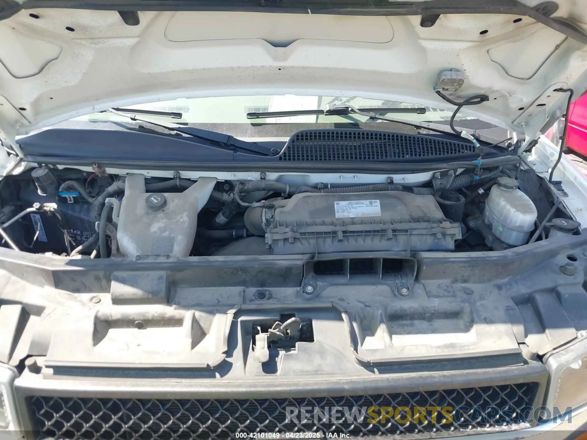 10 Photograph of a damaged car 1GCWGAFP3K1249390 CHEVROLET EXPRESS 2500 2019