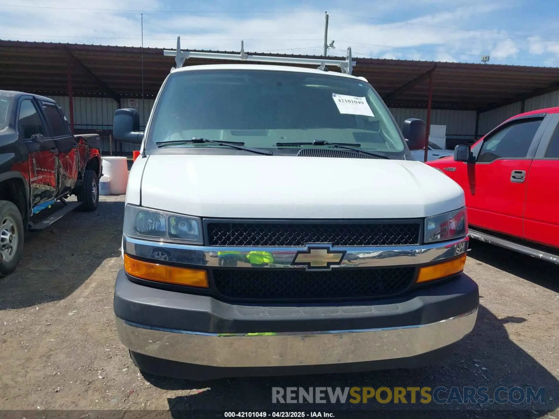 12 Photograph of a damaged car 1GCWGAFP3K1249390 CHEVROLET EXPRESS 2500 2019