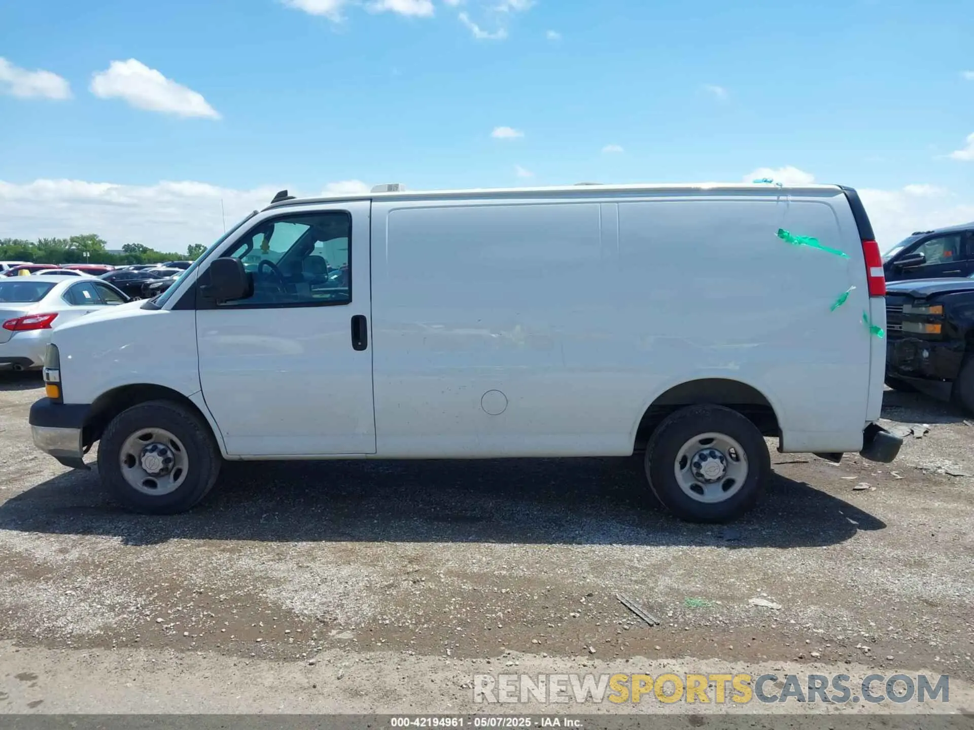 14 Photograph of a damaged car 1GCWGAFP6K1368910 CHEVROLET EXPRESS 2500 2019