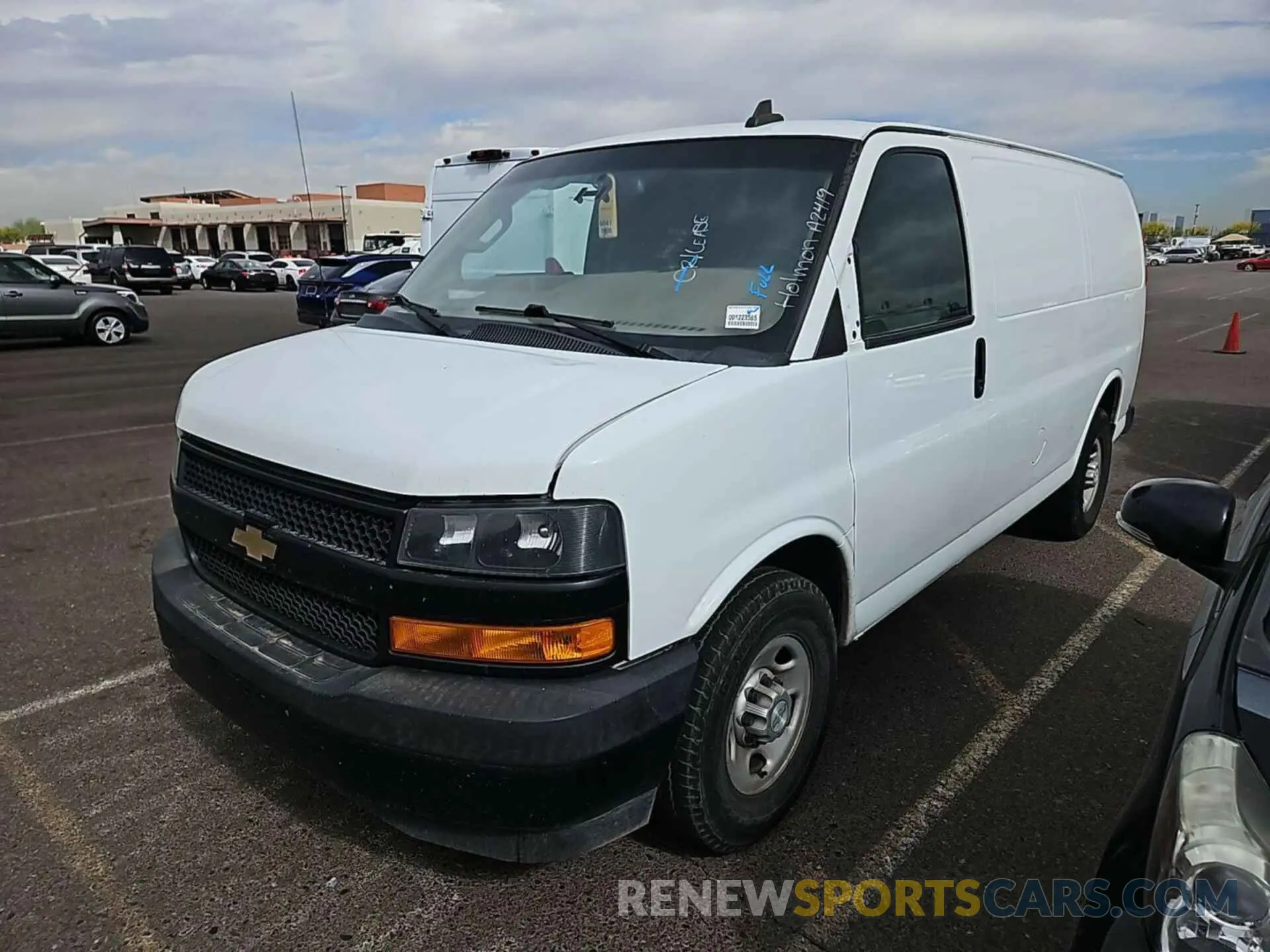 20 Photograph of a damaged car 1GCWGAFP9K1172363 CHEVROLET EXPRESS 2500 2019