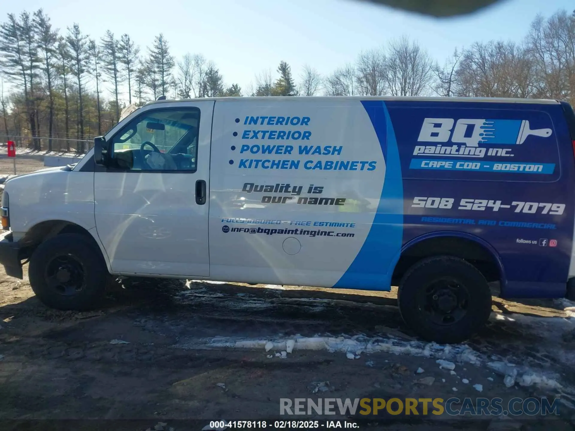 14 Photograph of a damaged car 1GCWGAFP9K1251869 CHEVROLET EXPRESS 2500 2019