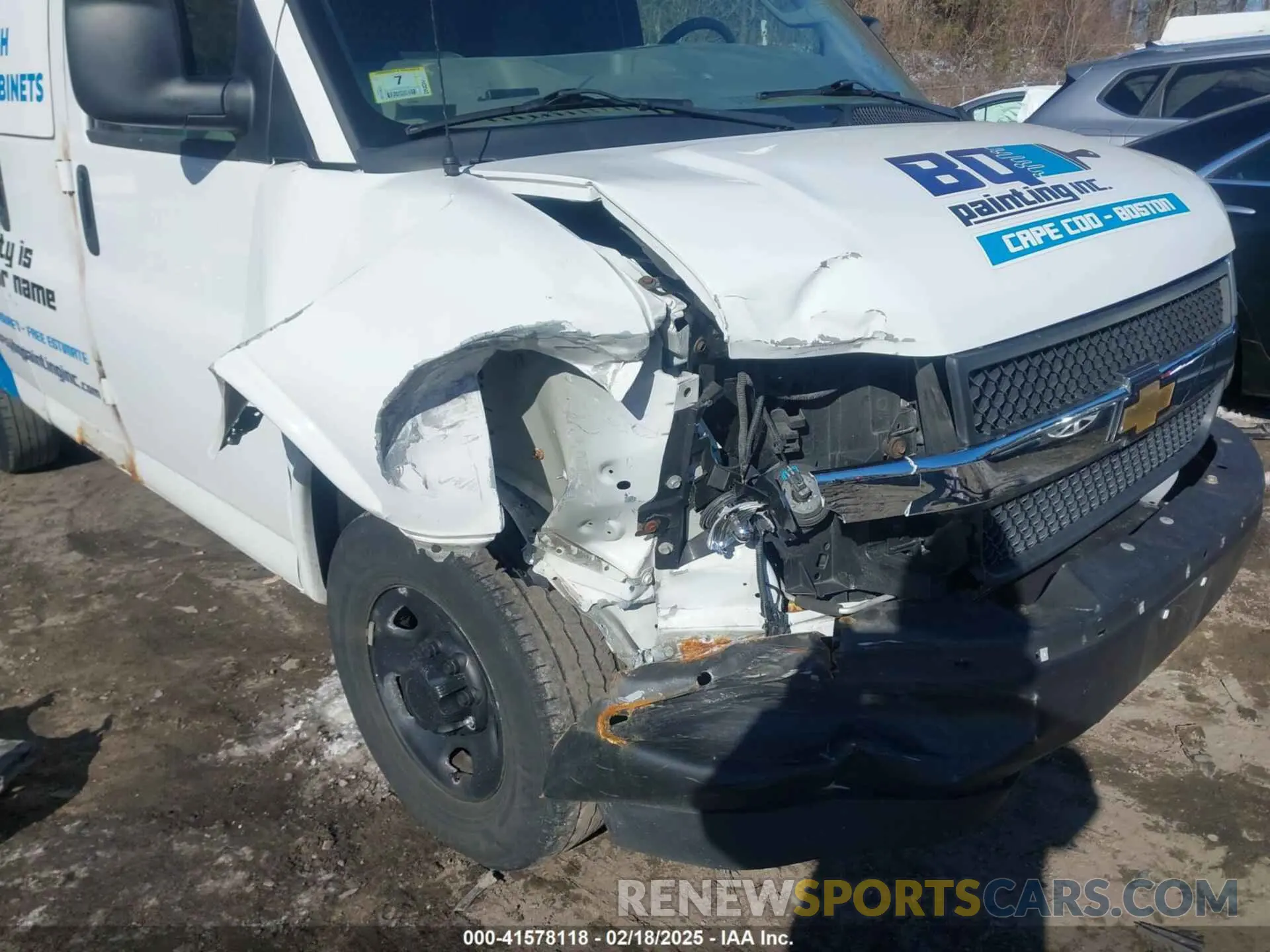 6 Photograph of a damaged car 1GCWGAFP9K1251869 CHEVROLET EXPRESS 2500 2019