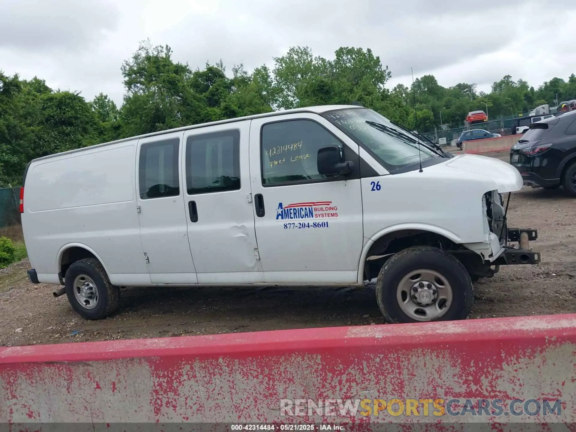 14 Photograph of a damaged car 1GCWGBFG0K1195312 CHEVROLET EXPRESS 2500 2019