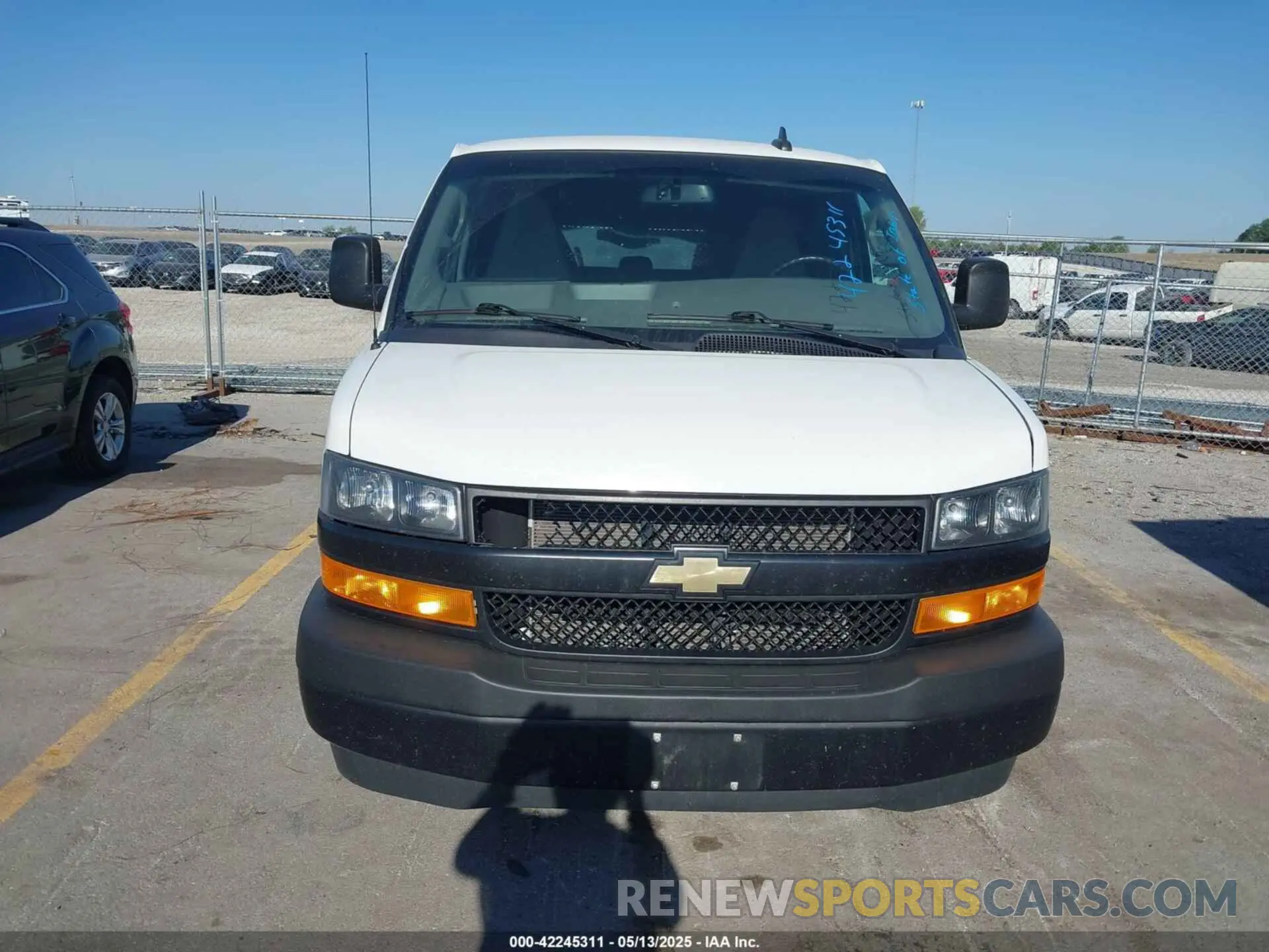 12 Photograph of a damaged car 1GAZGNFG8K1366931 CHEVROLET EXPRESS 3500 2019