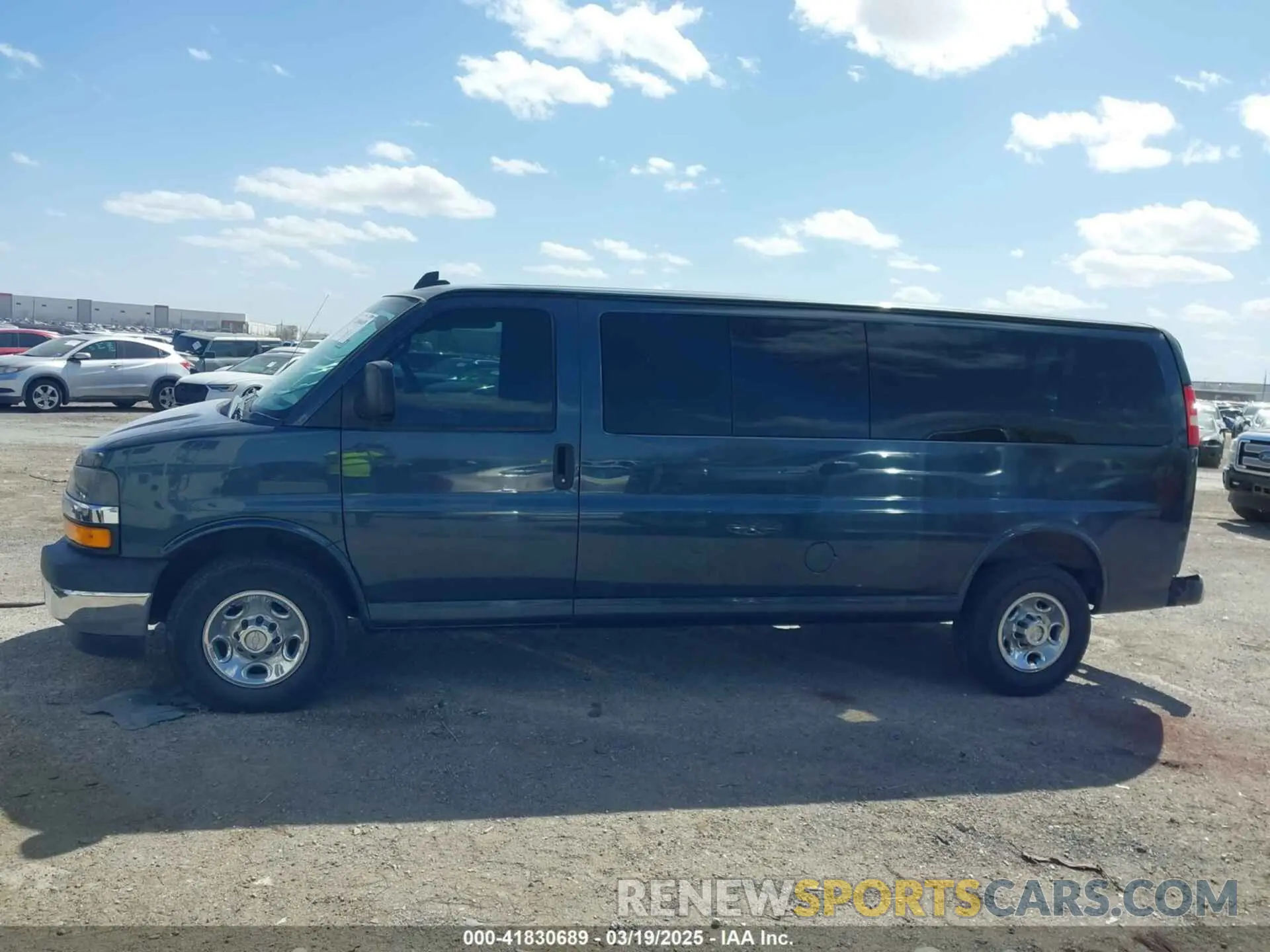 14 Photograph of a damaged car 1GAZGPFG0K1239988 CHEVROLET EXPRESS 3500 2019